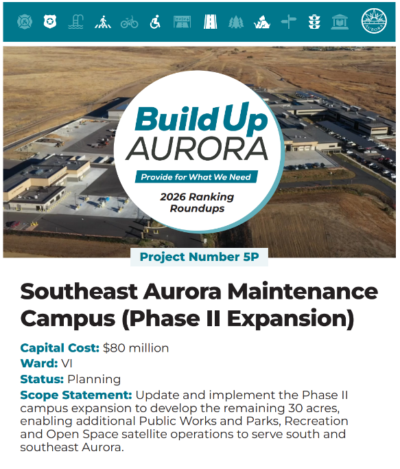 5P: Southeast Aurora Maintenance Campus (Phase II Expansion)