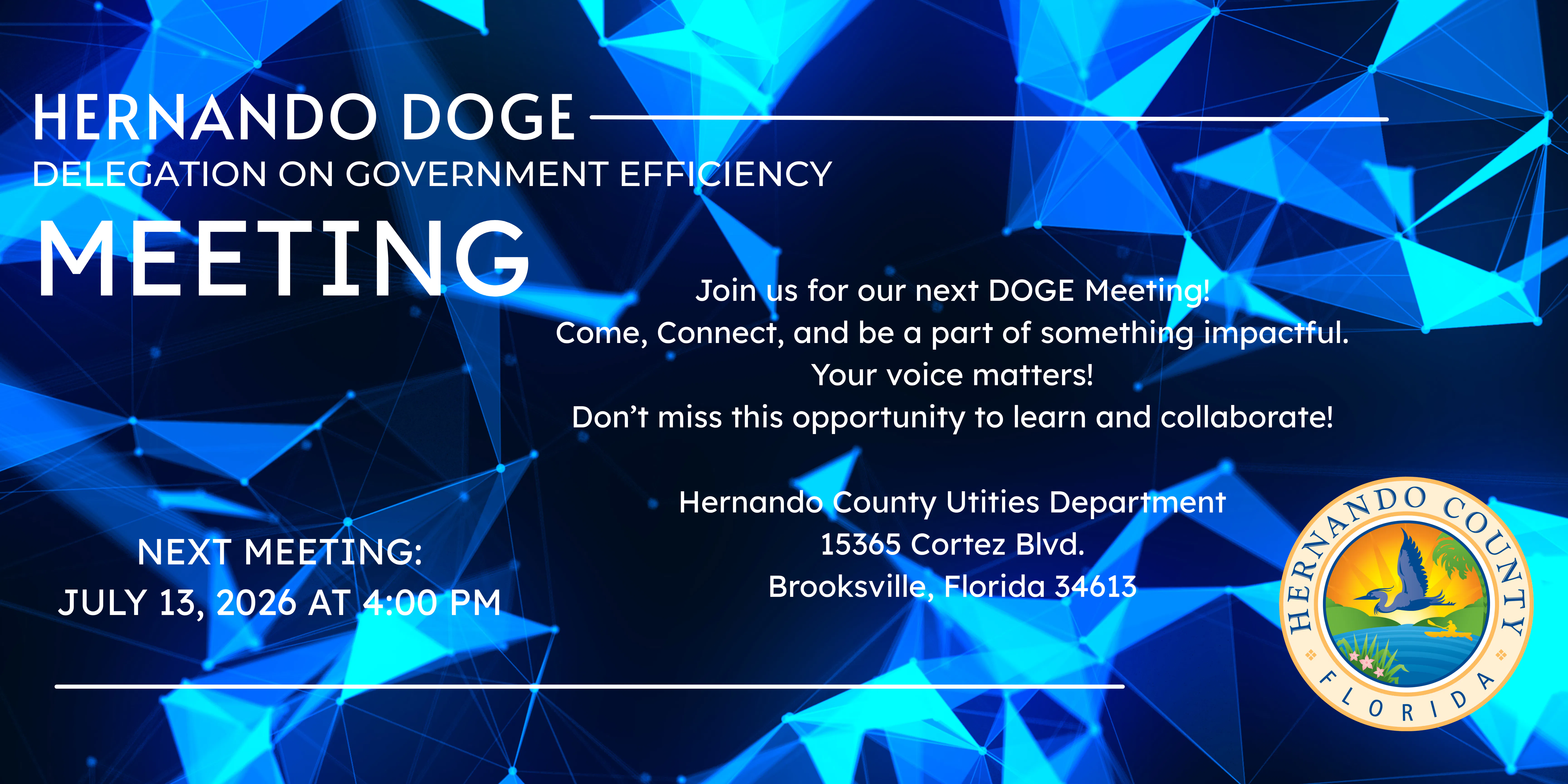 Hernando DOGE Banner