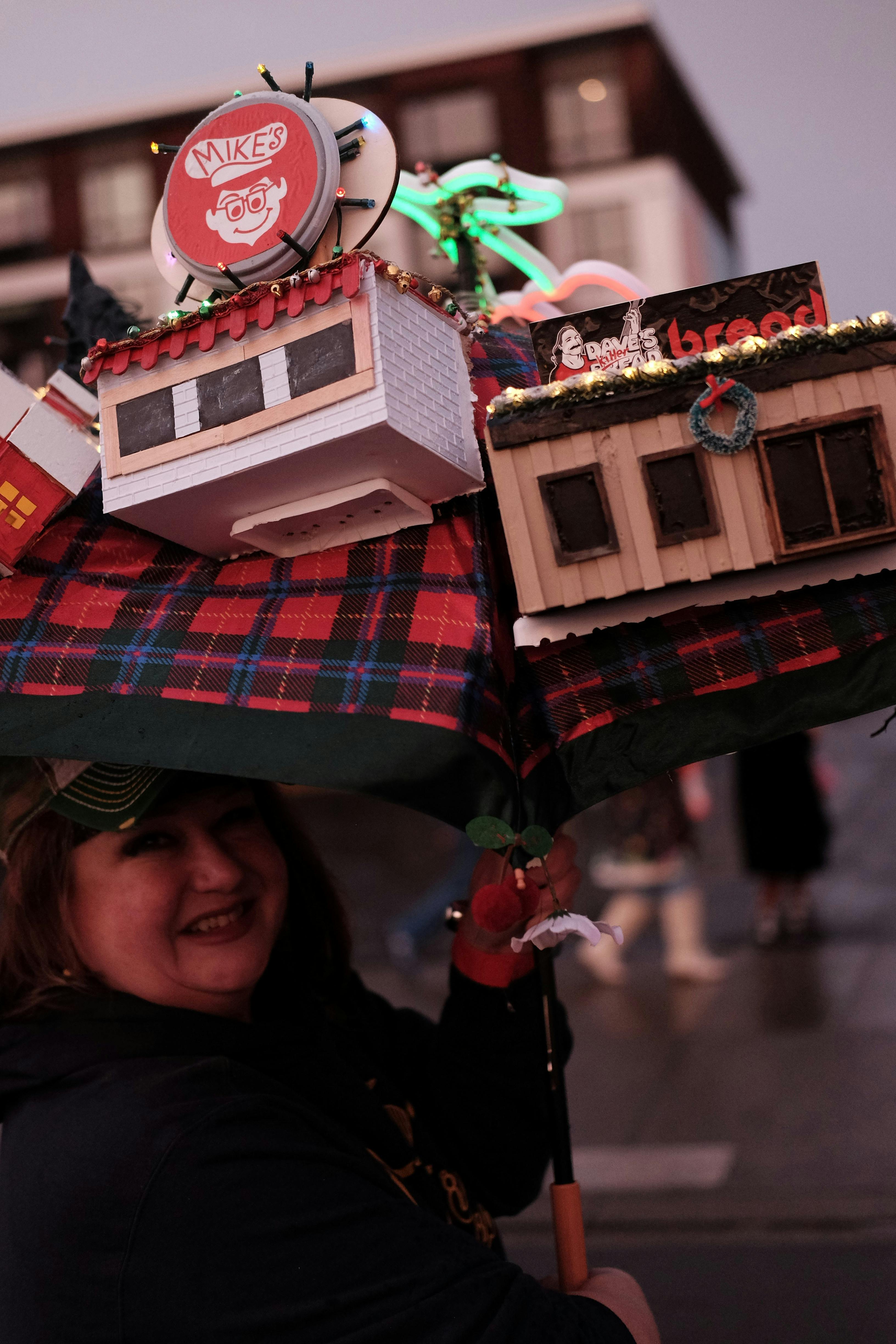 Umbrella Parade and Tree Lighting 2024