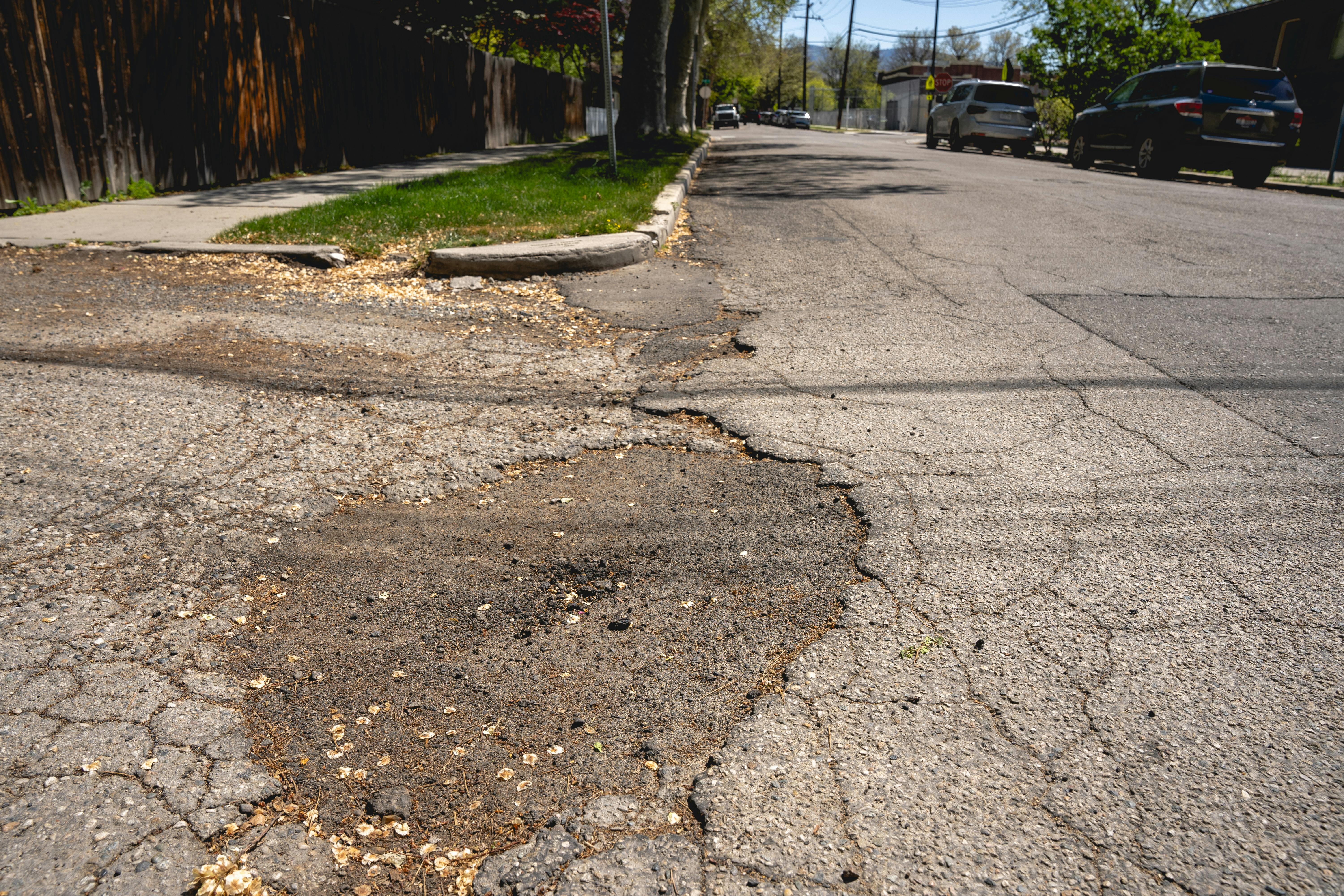 Old pavement