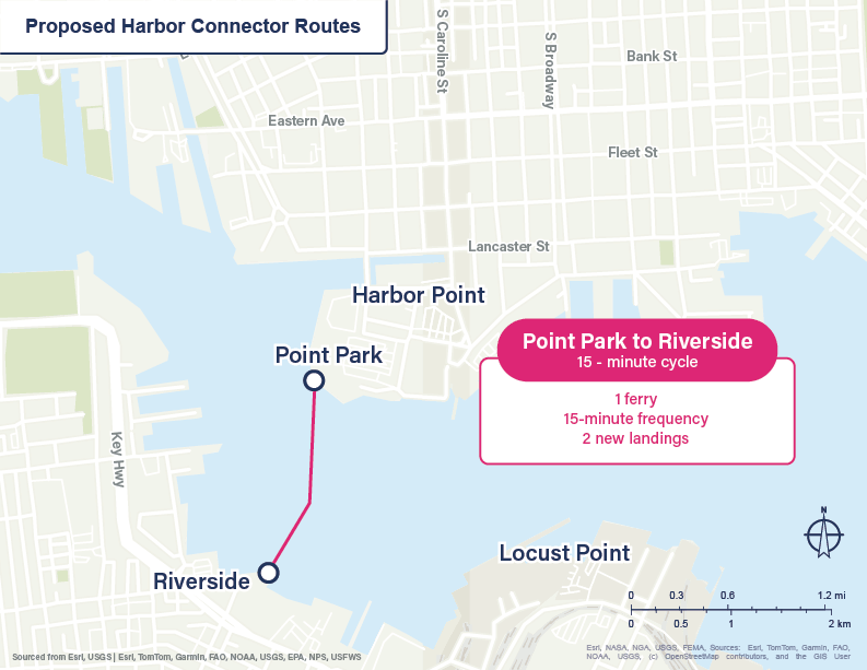 Point Park to Riverside Proposed Route.png