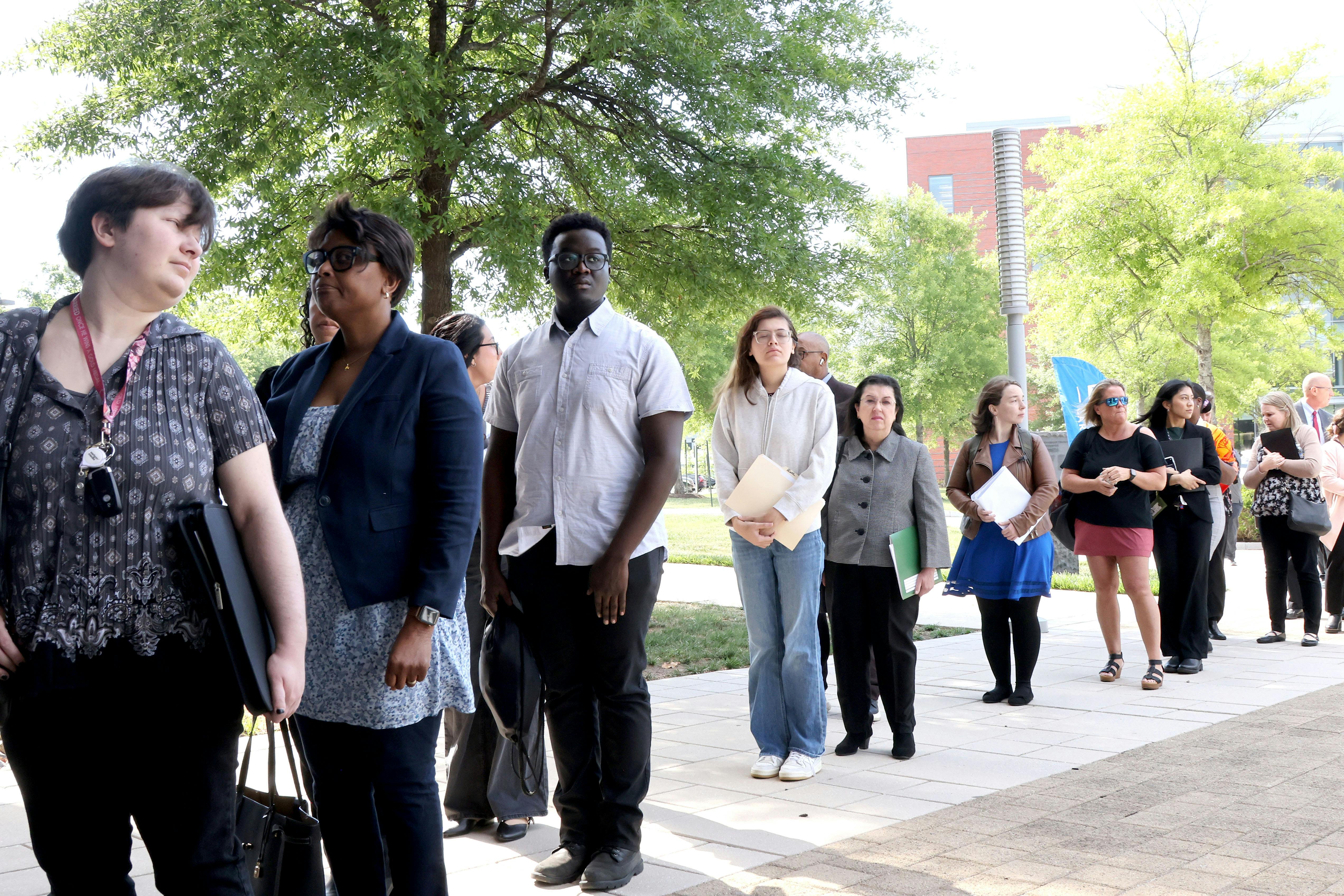 Attendees at the Spring 2026 Career Expo