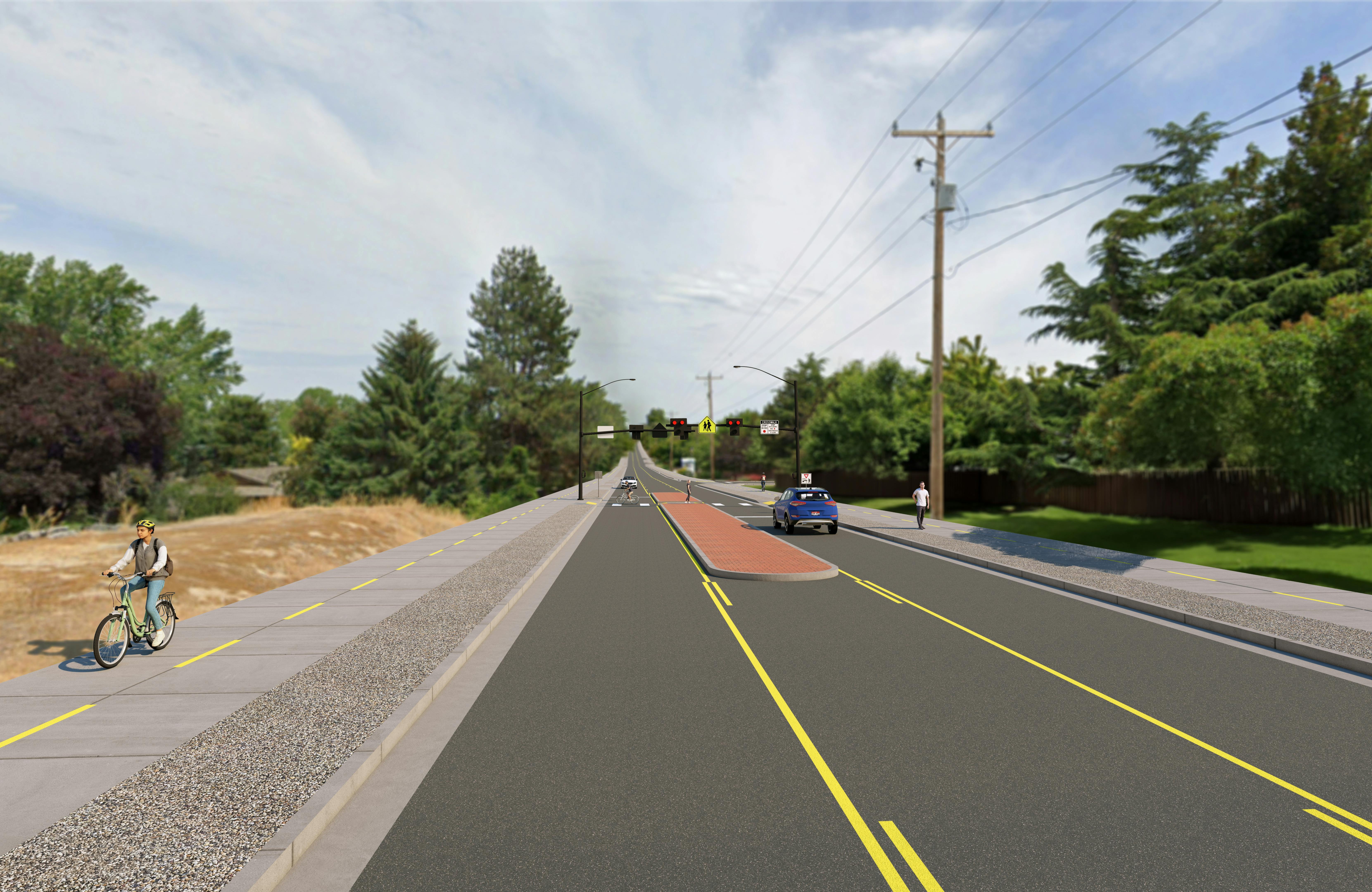 Project Rendering (Amity, Cloverdale to Five Mile)