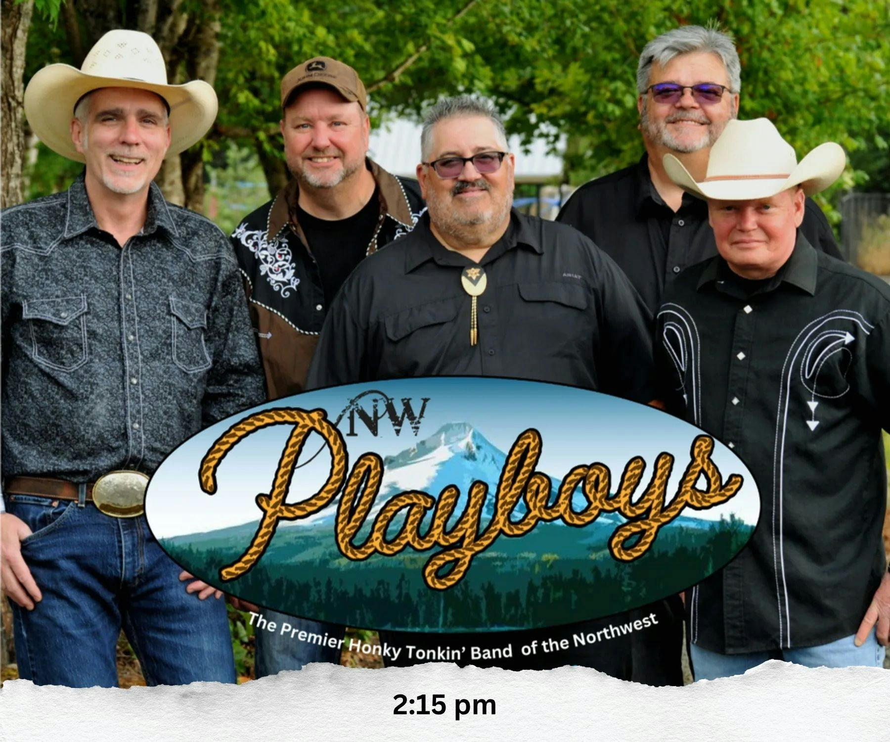 2:15pm - Northwest Playboys!