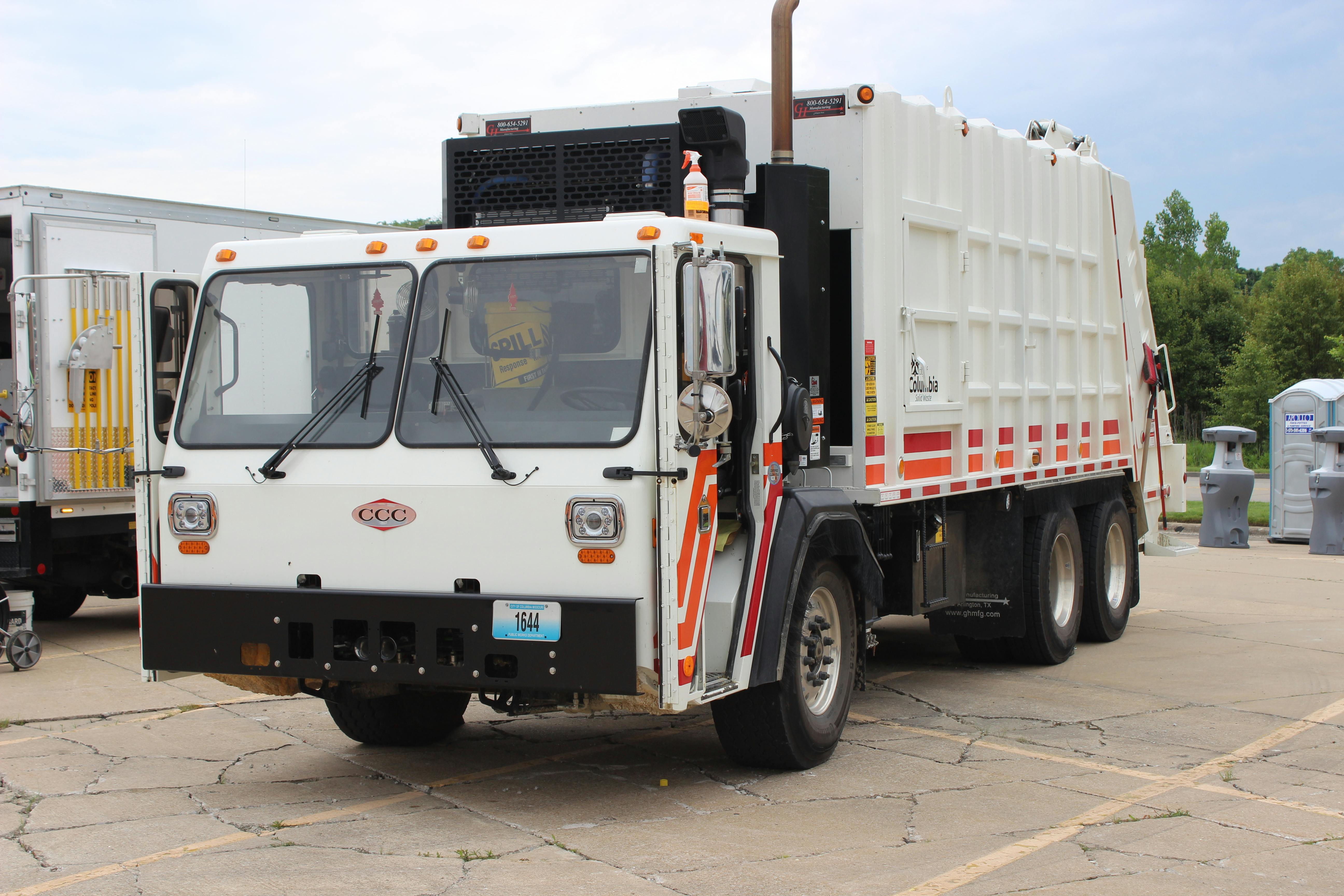 City of Columbia Solid Waste truck