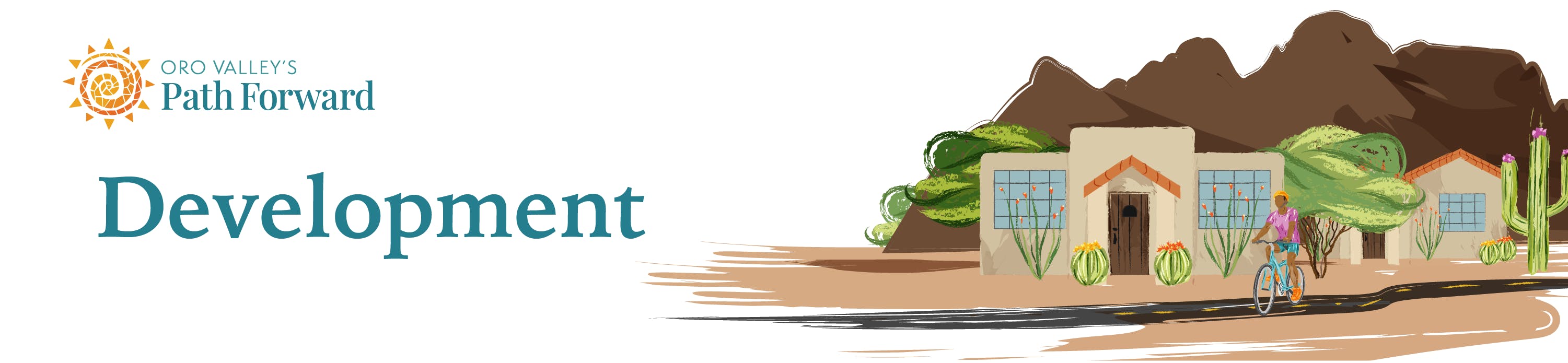 Webpage banner for the development chapter