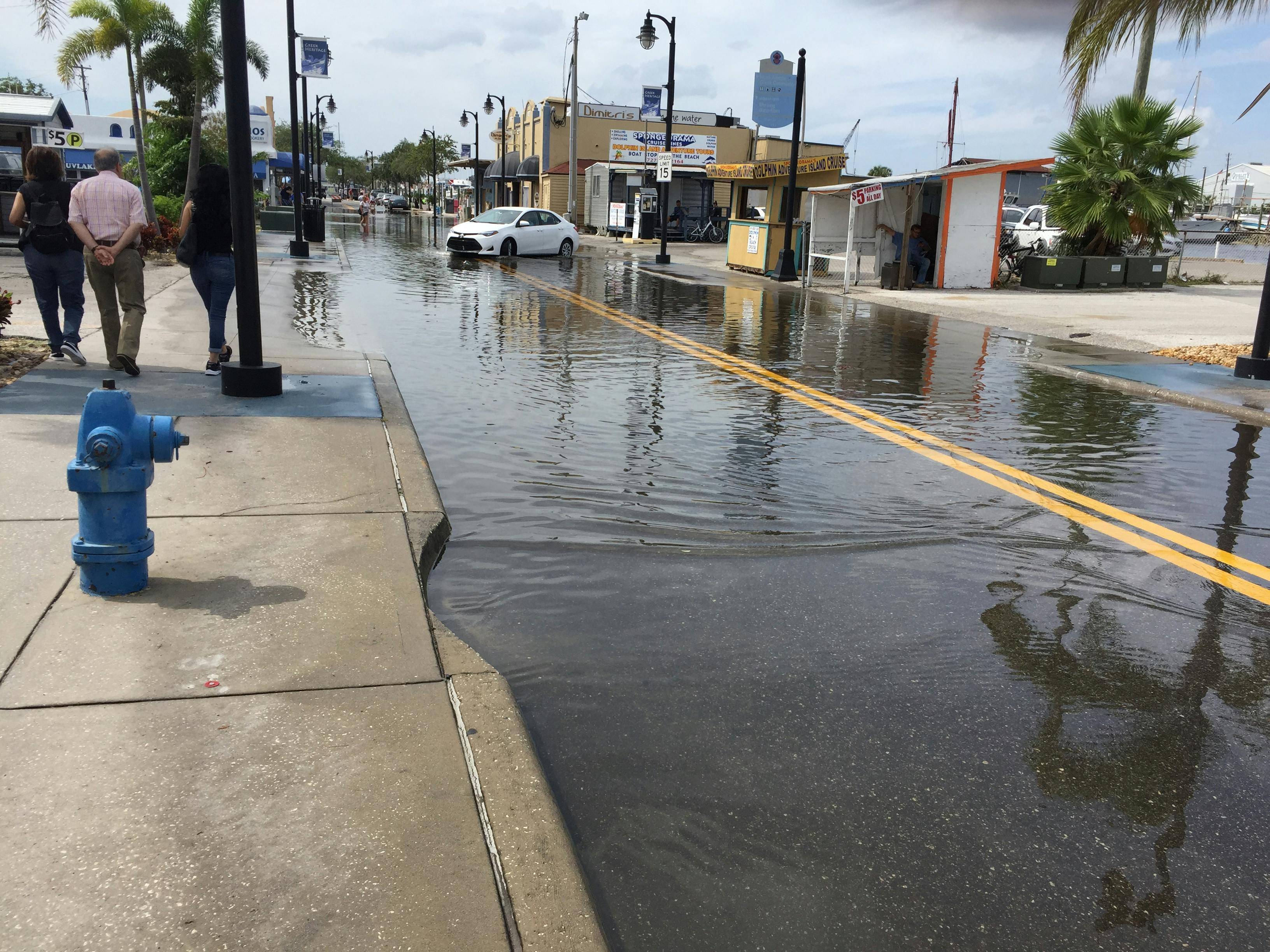 Image of Dodecanese Blvd. flooded