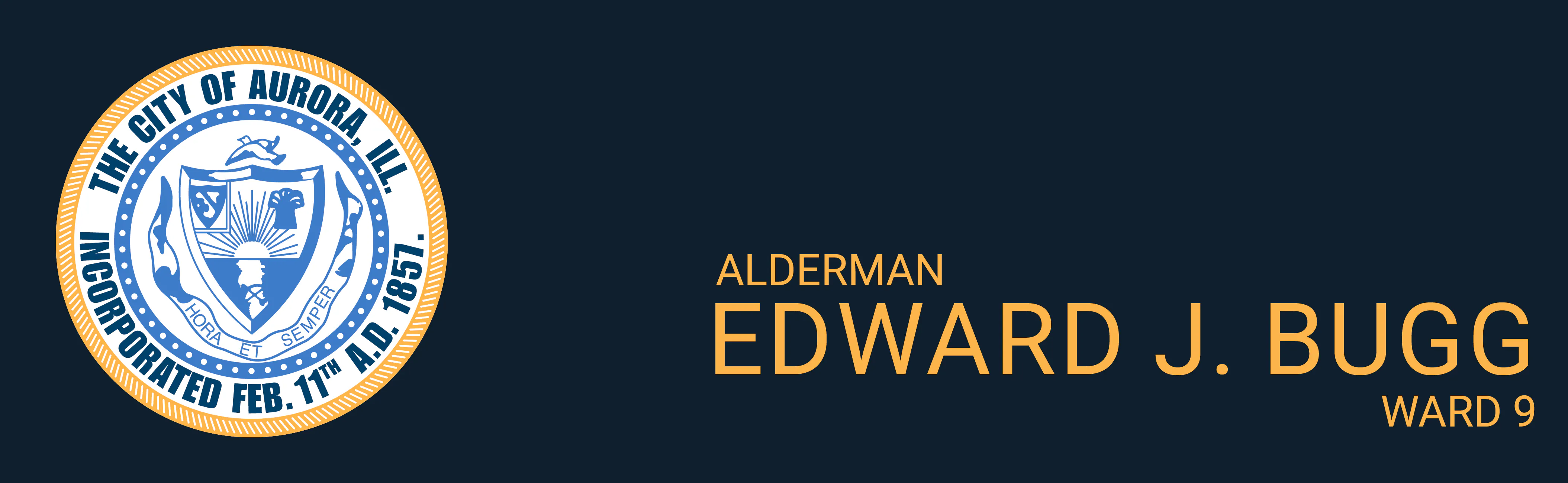 Ward 9 Alderman Edward J. Bugg