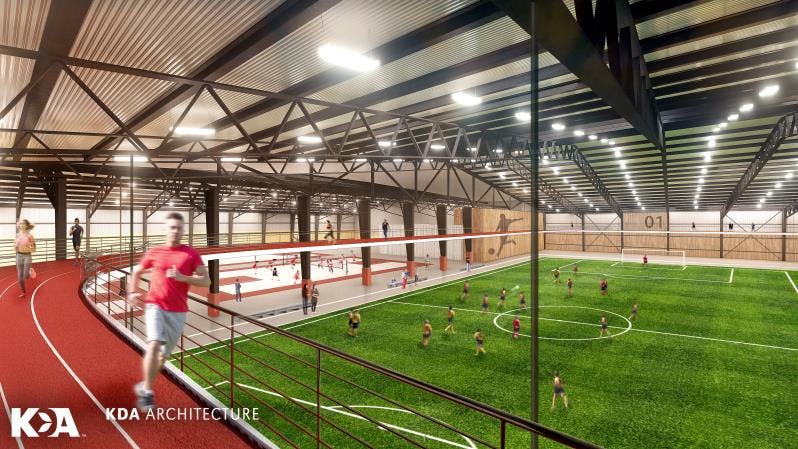 Concept of fieldhouse facility