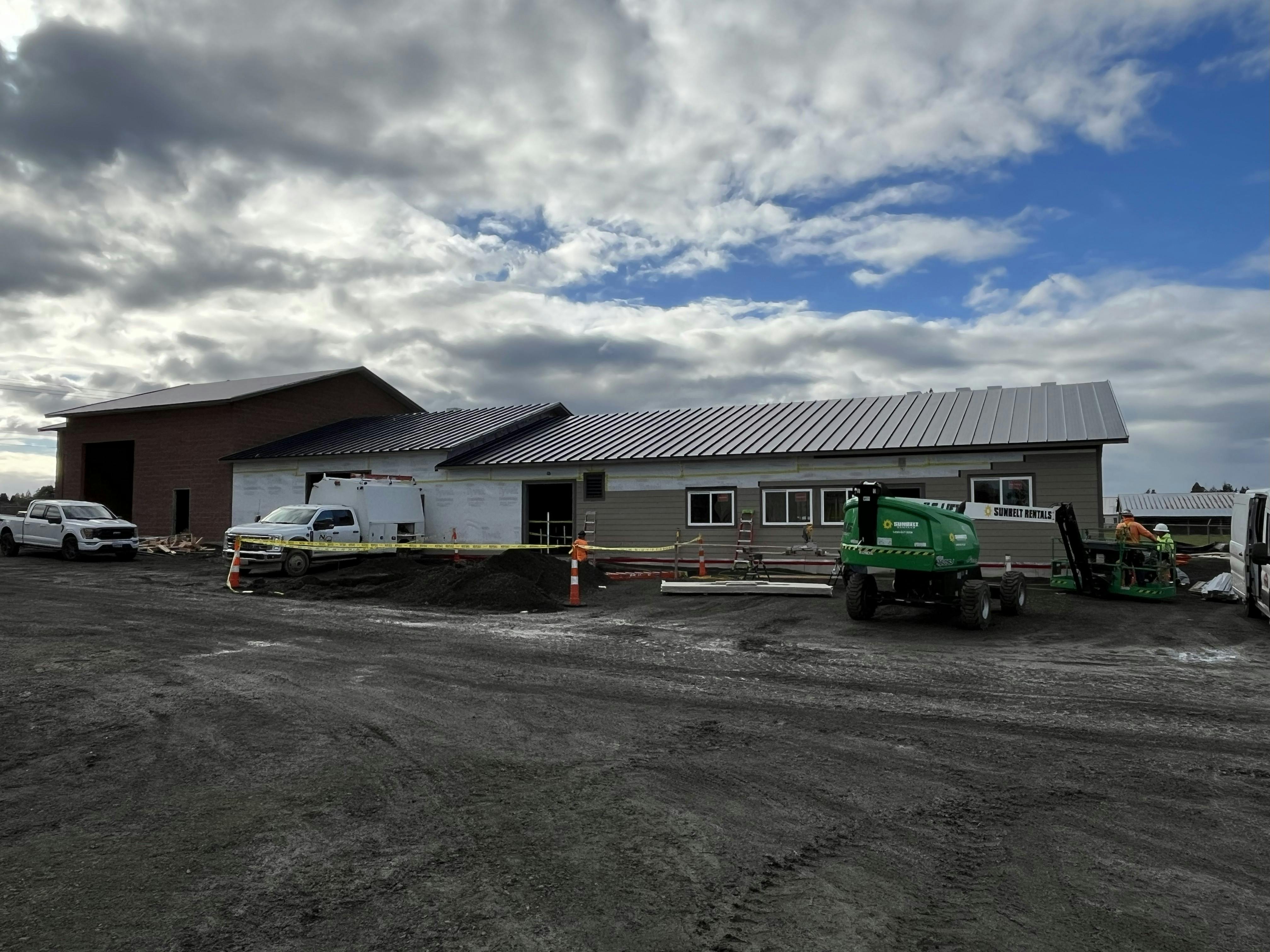 Control Building Roof