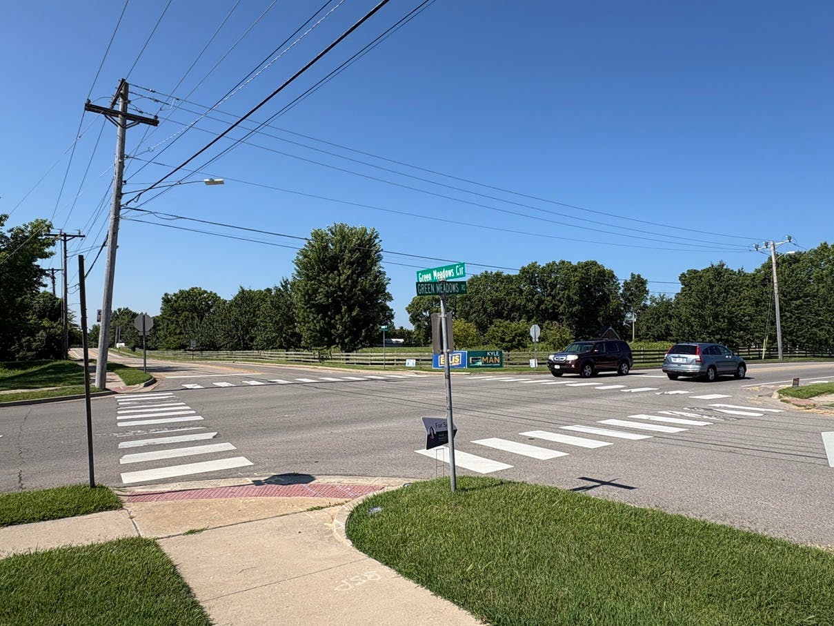 Green Meadows Bethel intersection 2.JPG
