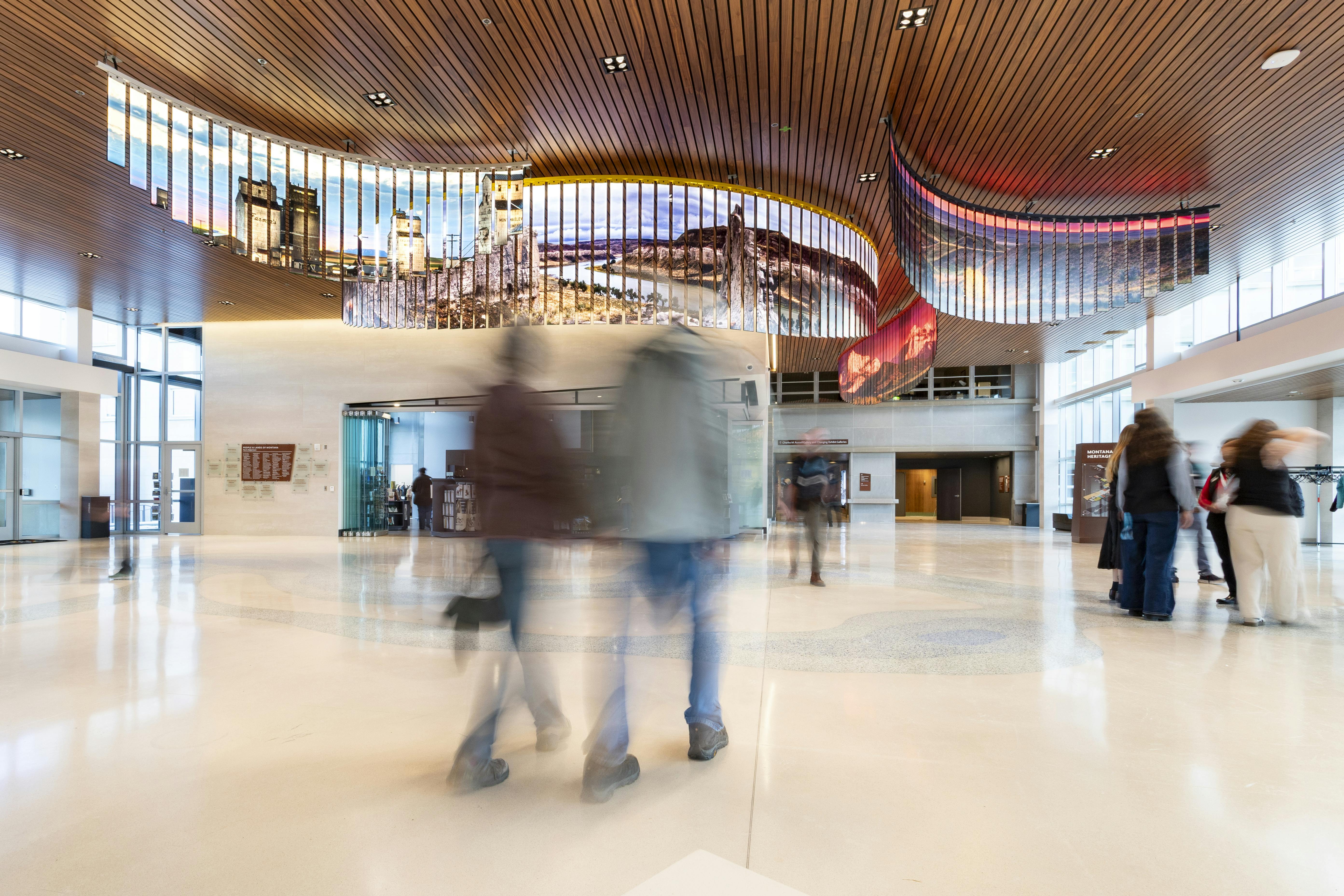 Central Commons in the Montana Heritage Center