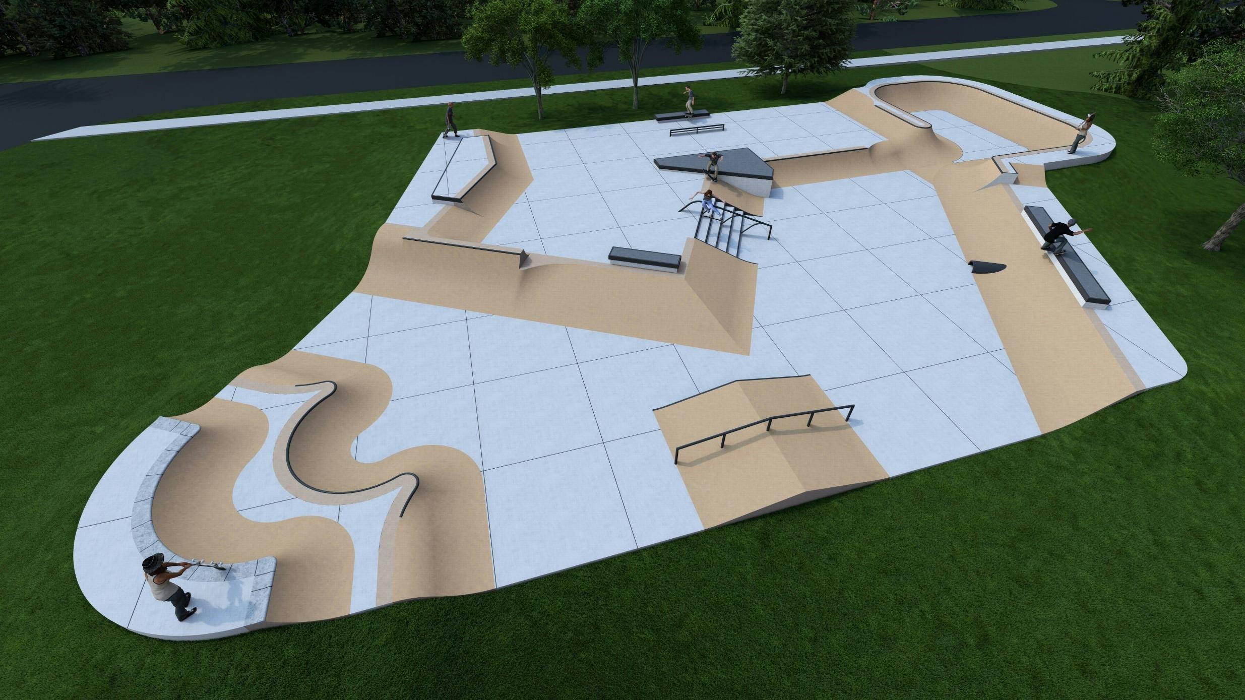 Lopez Skatepark concept