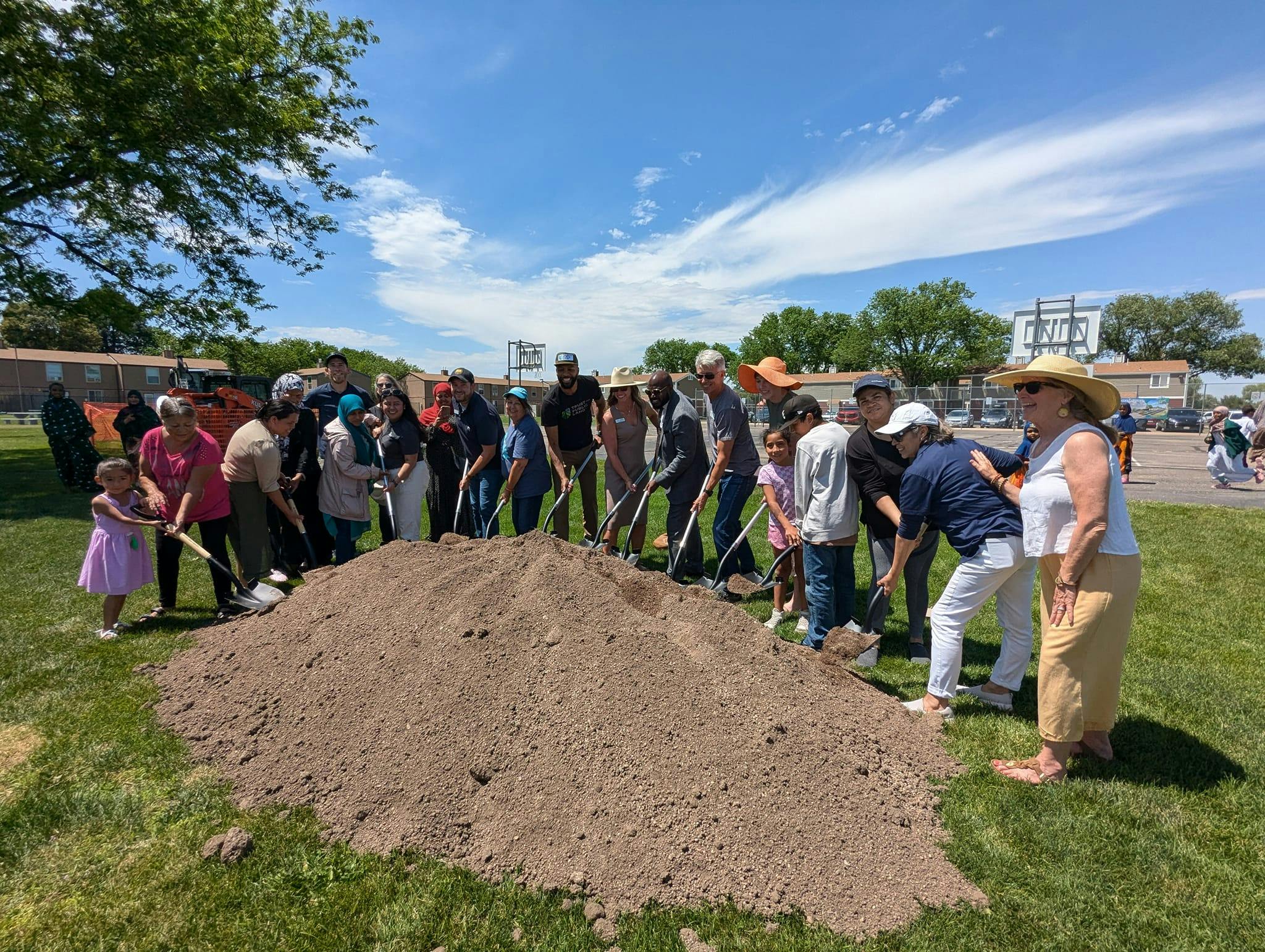 June 26 Groundbreaking: Delta Park Team, Residents and City Council Break Ground at Delta Park