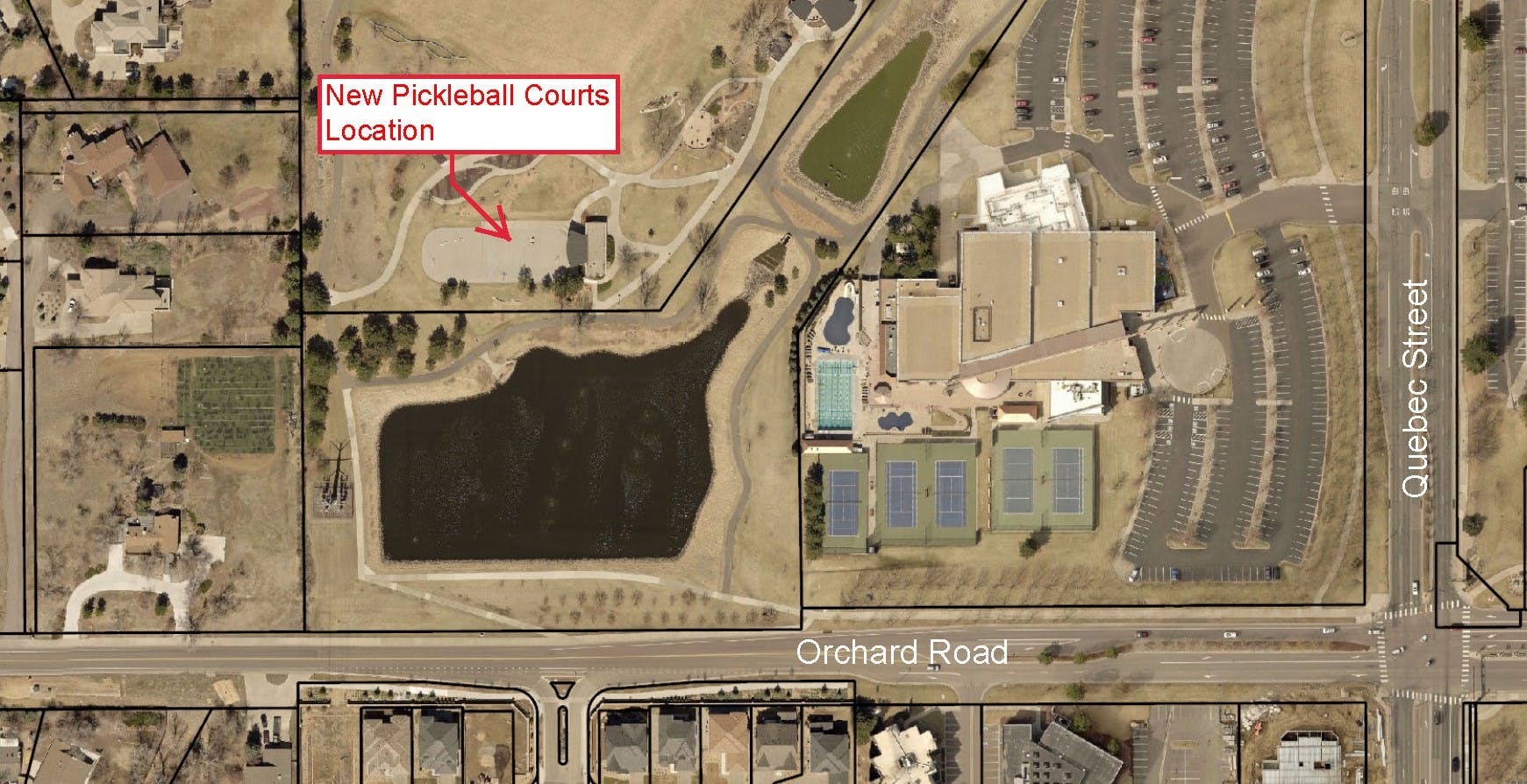 Westlands Park Pickleball Court Construction Greenwood Village Voices