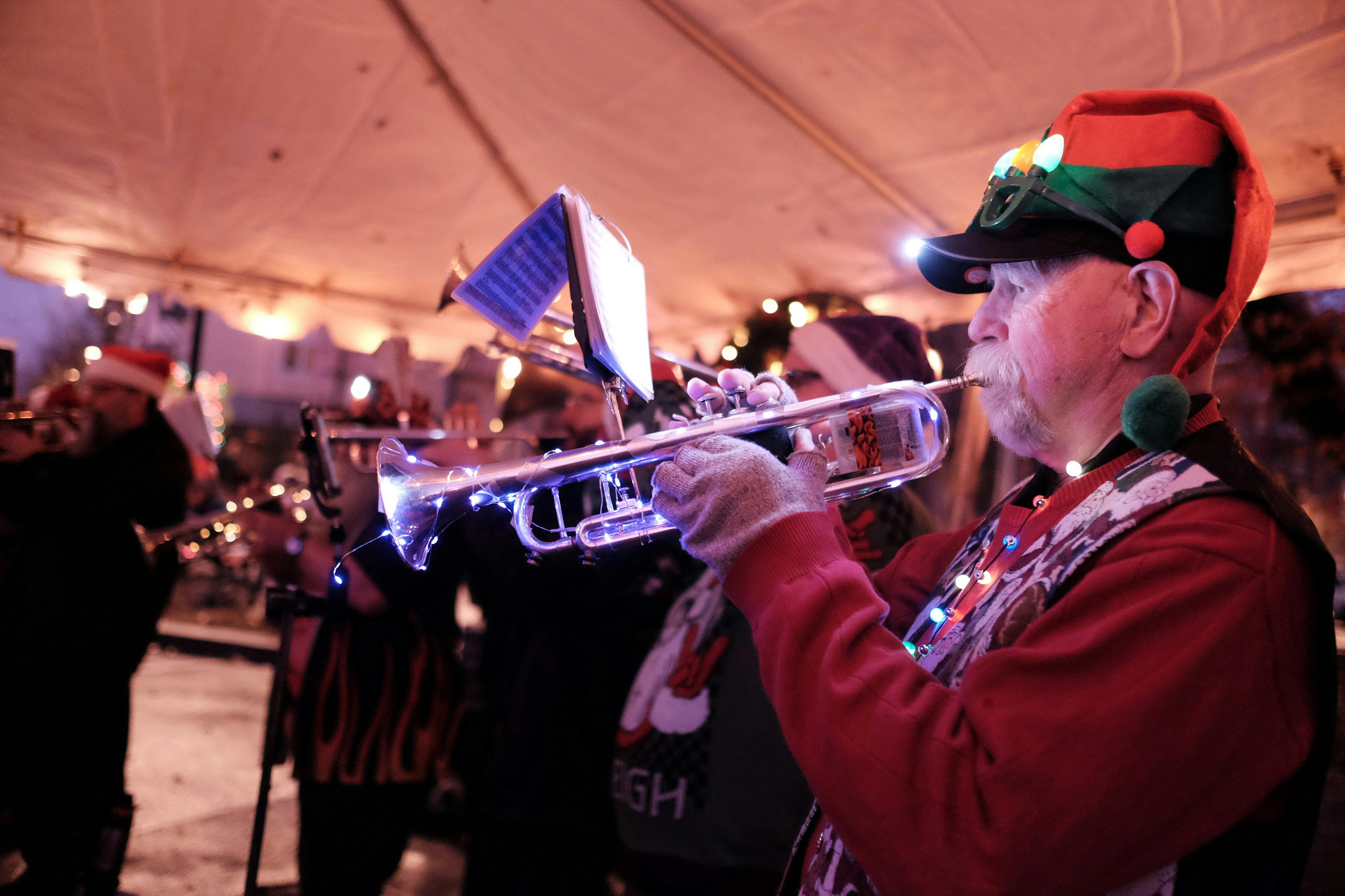 Umbrella Parade and Tree Lighting 2024