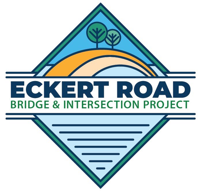 Eckert Road Bridge & Intersection Project Logo