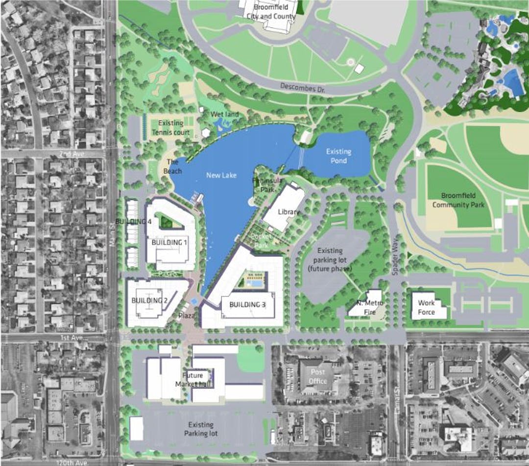 Broomfield Town Square Concept (Civic Center Development) City of Broomfield