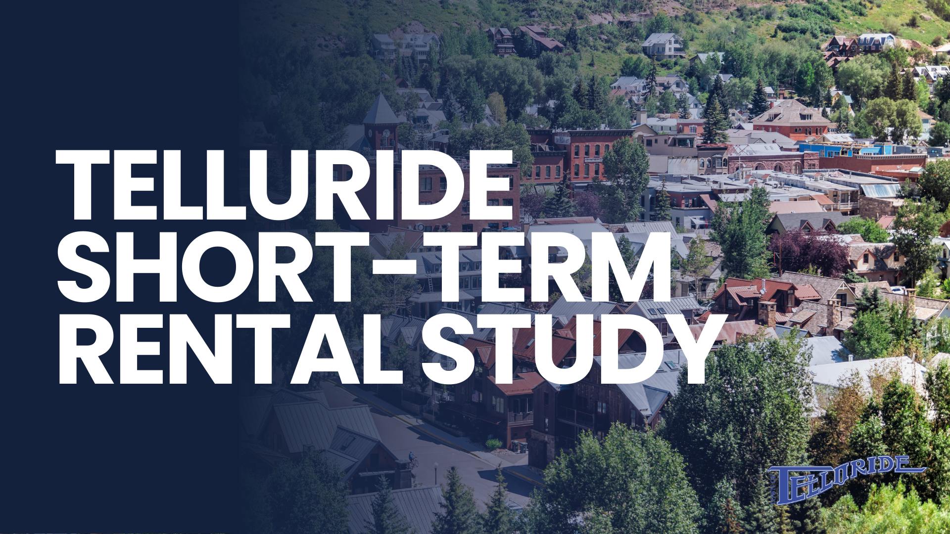 Telluride Short-Term Rental Study