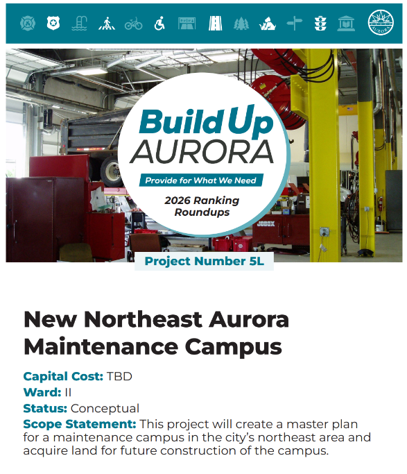 5L: New Northeast Aurora Maintenance Campus
