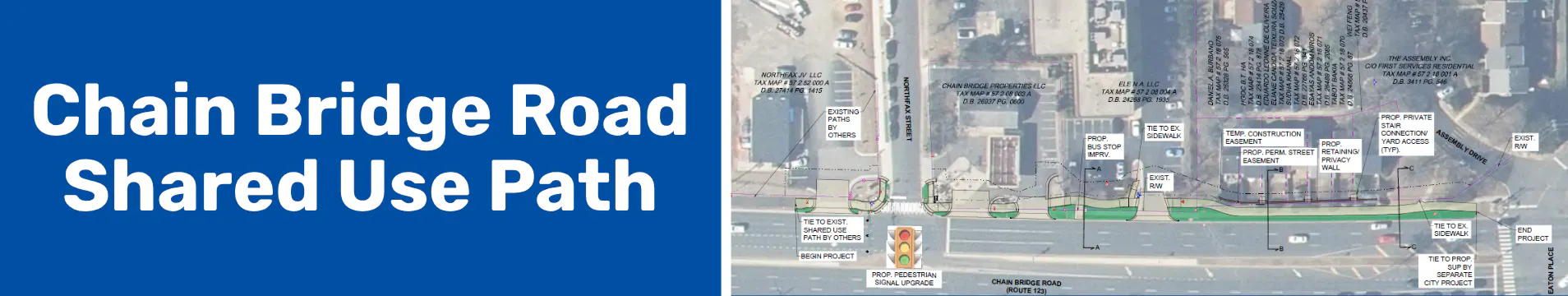Chain Bridge Road Shared Use Path