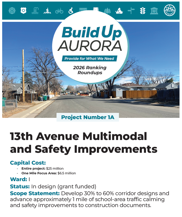 1A: 13th Avenue Multimodal and Safety Improvements