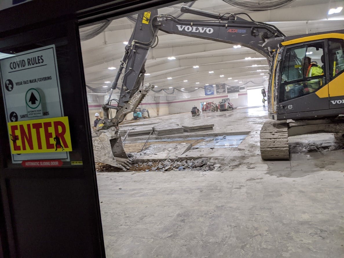 Rink - Excavation