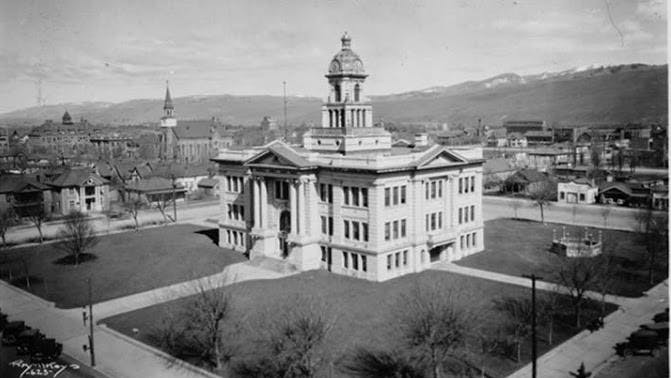 Missoula County Courthouse historical photo