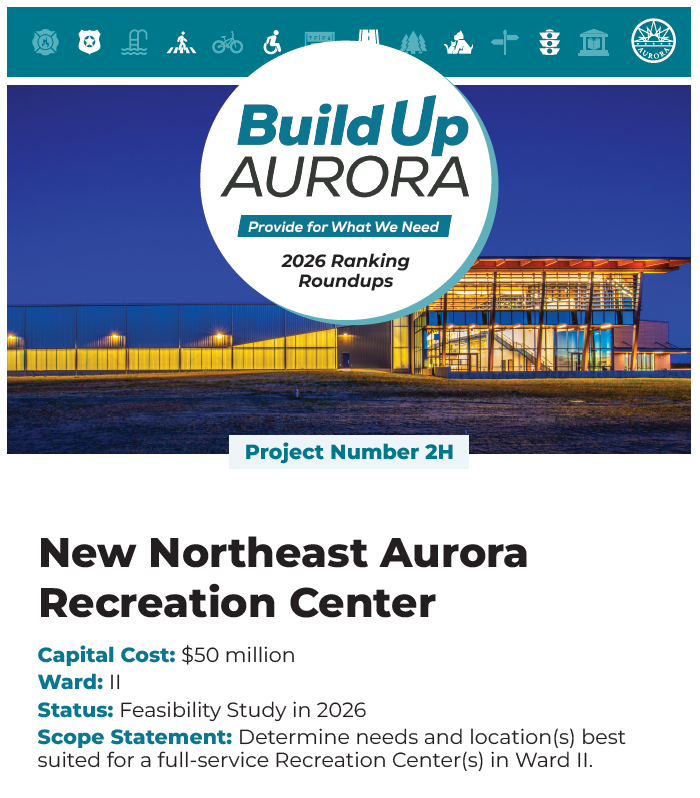 2H: New Northeast Aurora Recreation Center