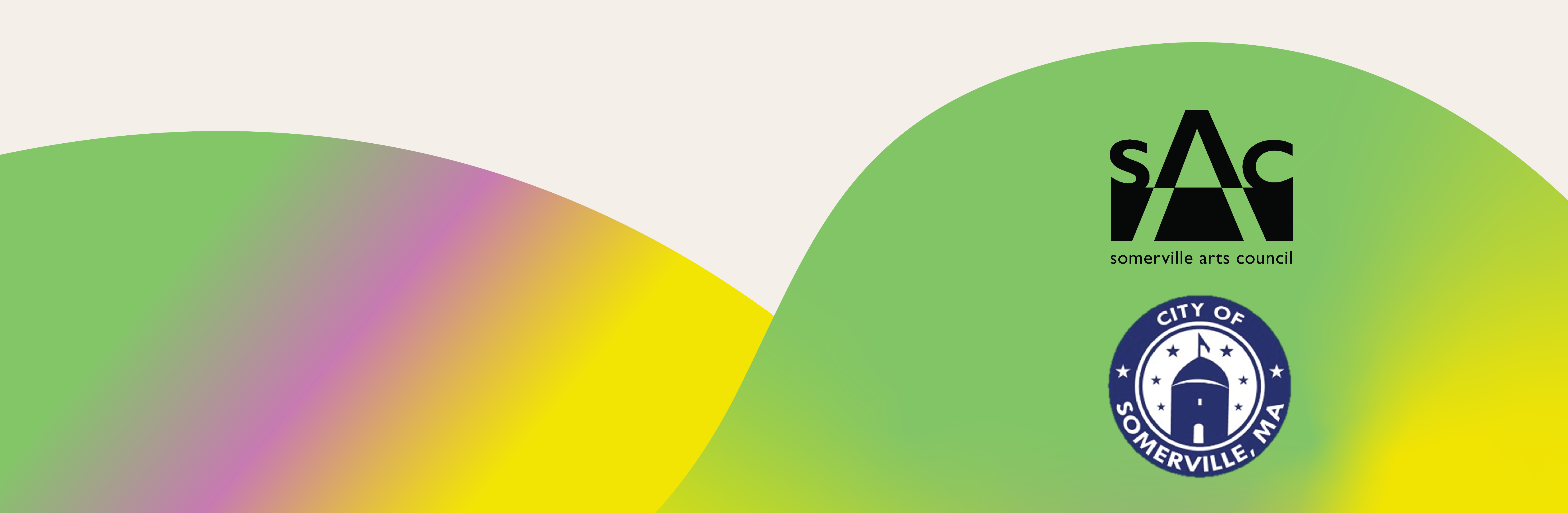 Somerville Arts Council logo and City of Somerville logo