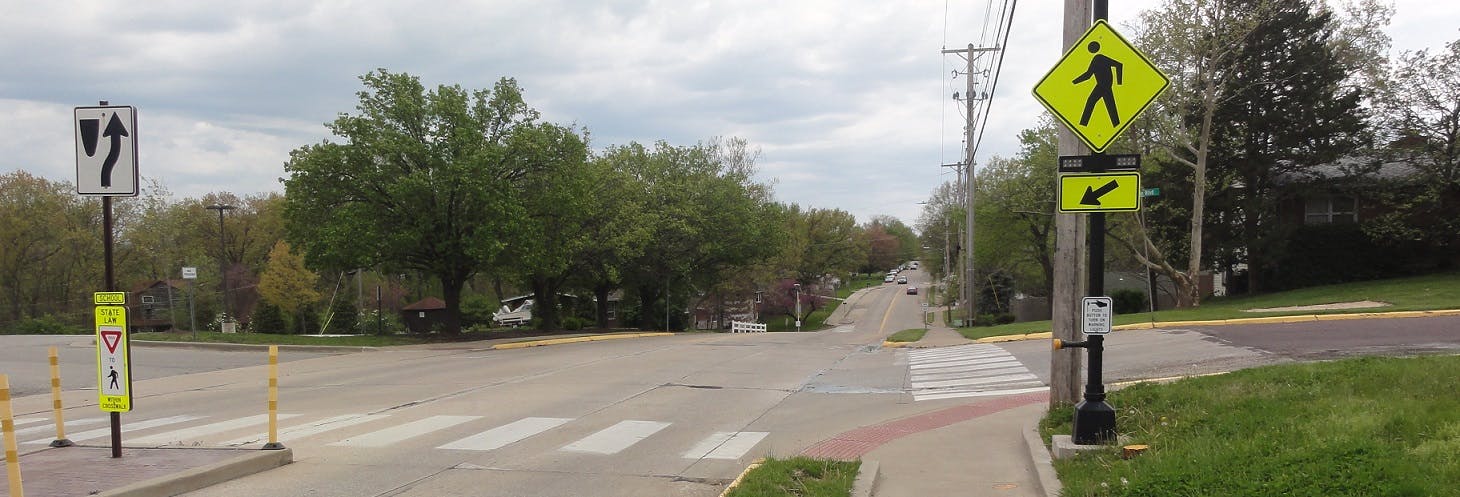 Intersection on Garth Avenue