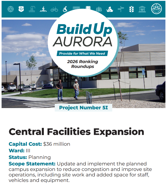 5I: Central Facilities Expansion