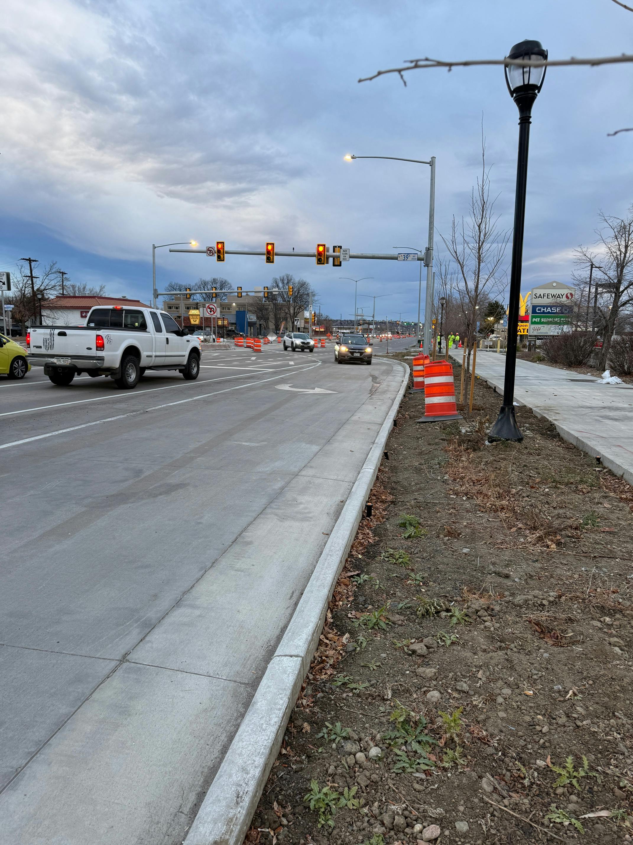 December 2025 Wadsworth and 38th Avenue continuous flow intersection opens