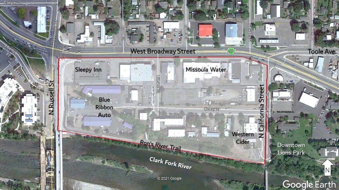 Master Plan Study Area