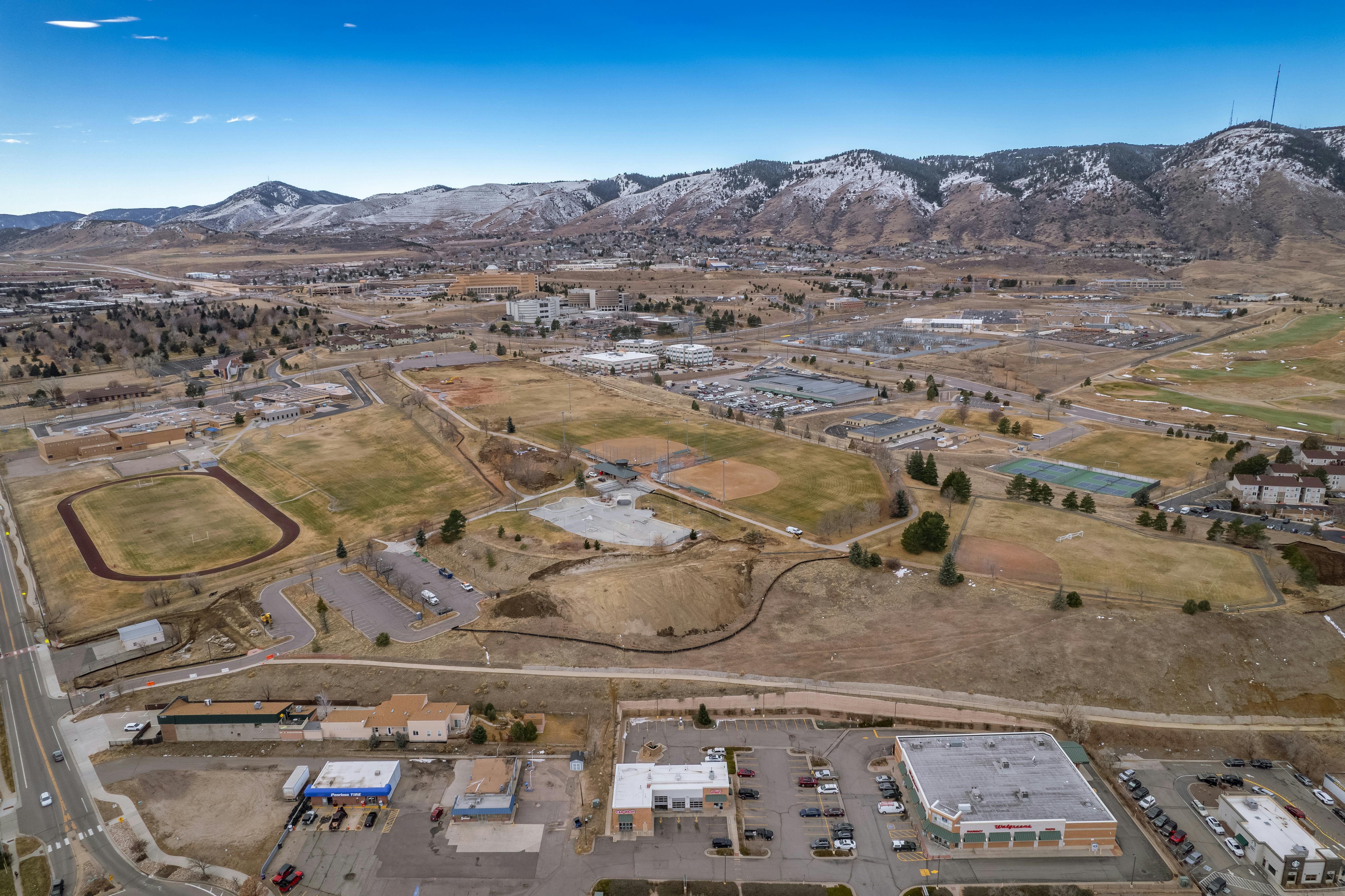 Aerial Photo of Construction Progress at Ulysses