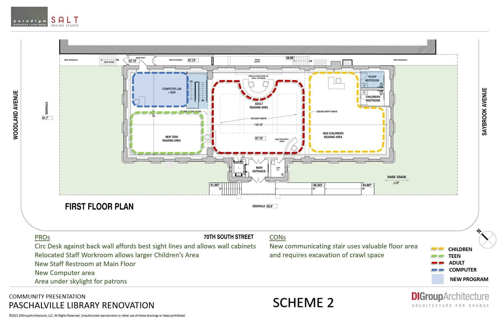 First Floor Plan - Scheme 2