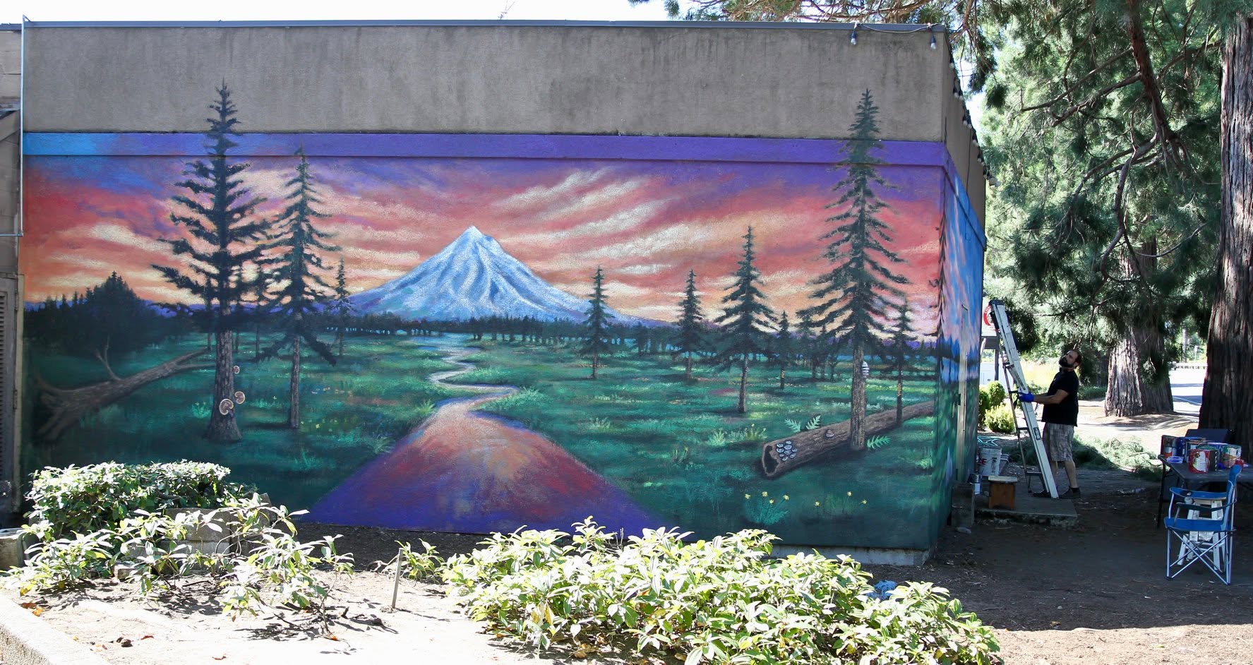 Image of mural called Live Harmoniously