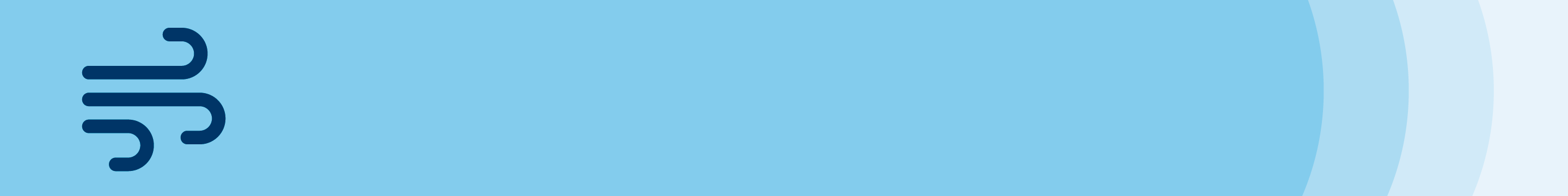 swirled lines icon depicting air
