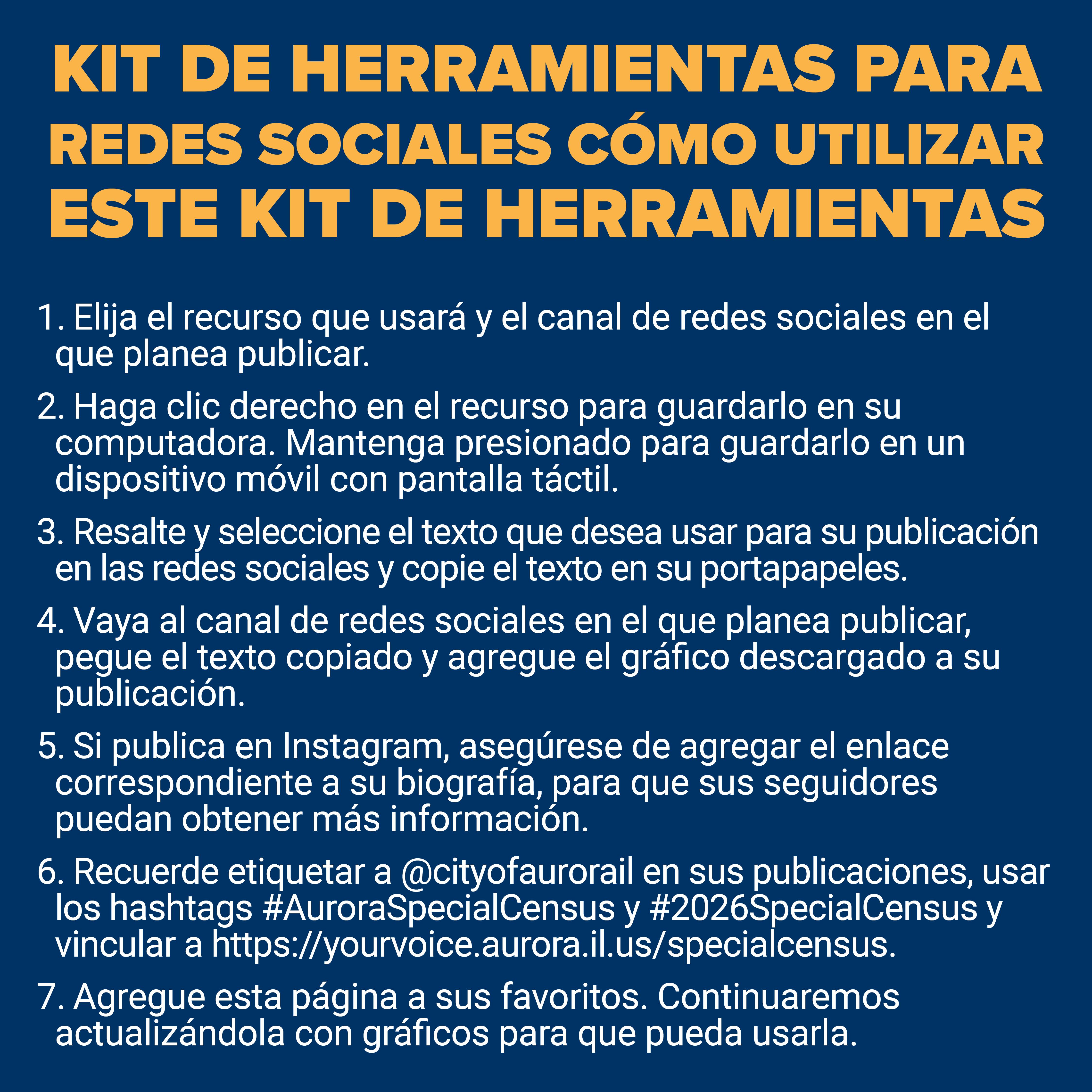 Cómo utilizar este kit de herramientas