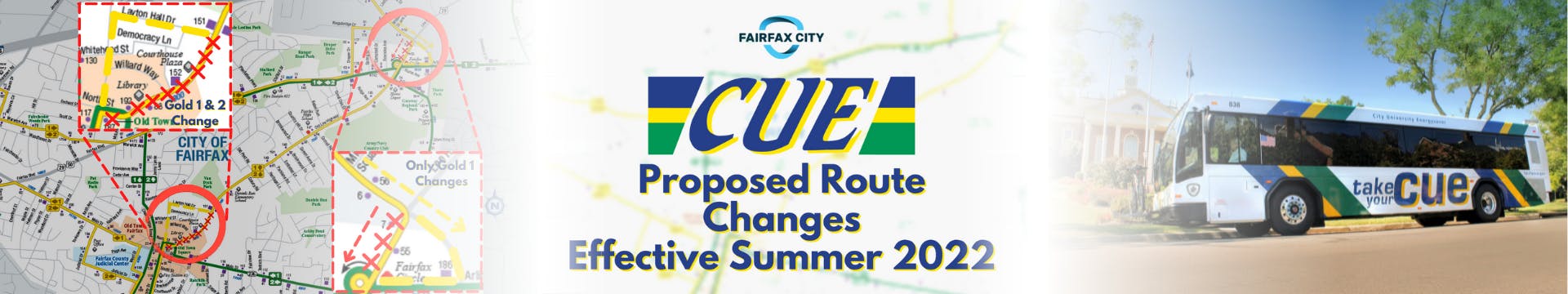 Cue Bus Proposed Route Changes