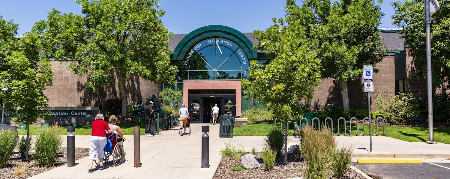 Photo of the Englewood Recreation Center entrance