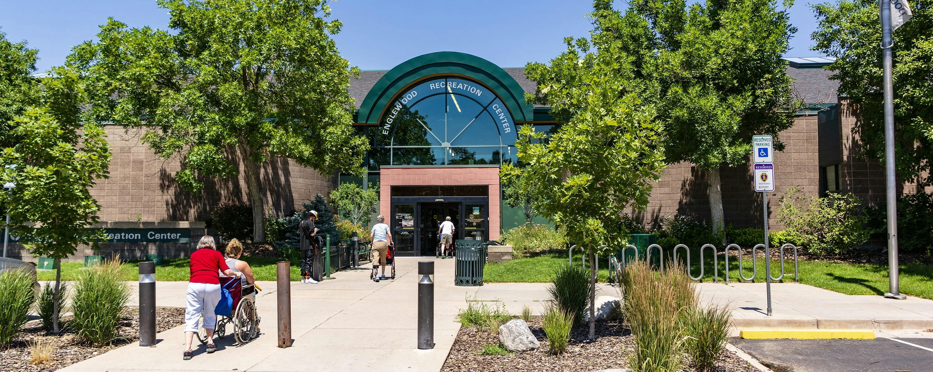 Photo of the Englewood Recreation Center entrance