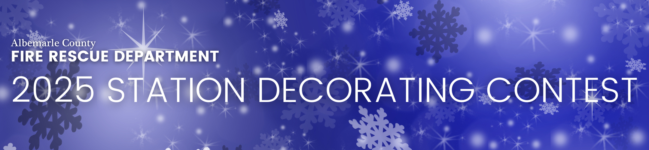 2025 Station Decorating Contest Banner