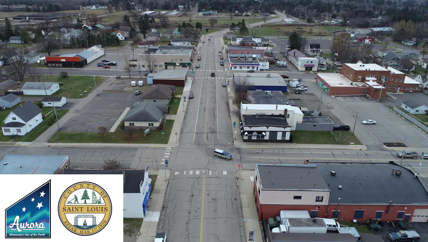 Ariel Footage of CSAH 100 Mainstreet