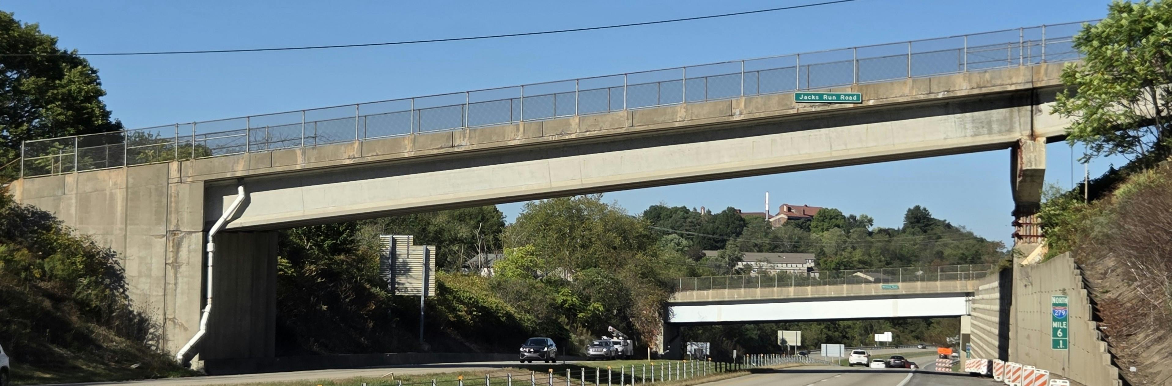 Jacks Run Bridge No. 3 in Ross