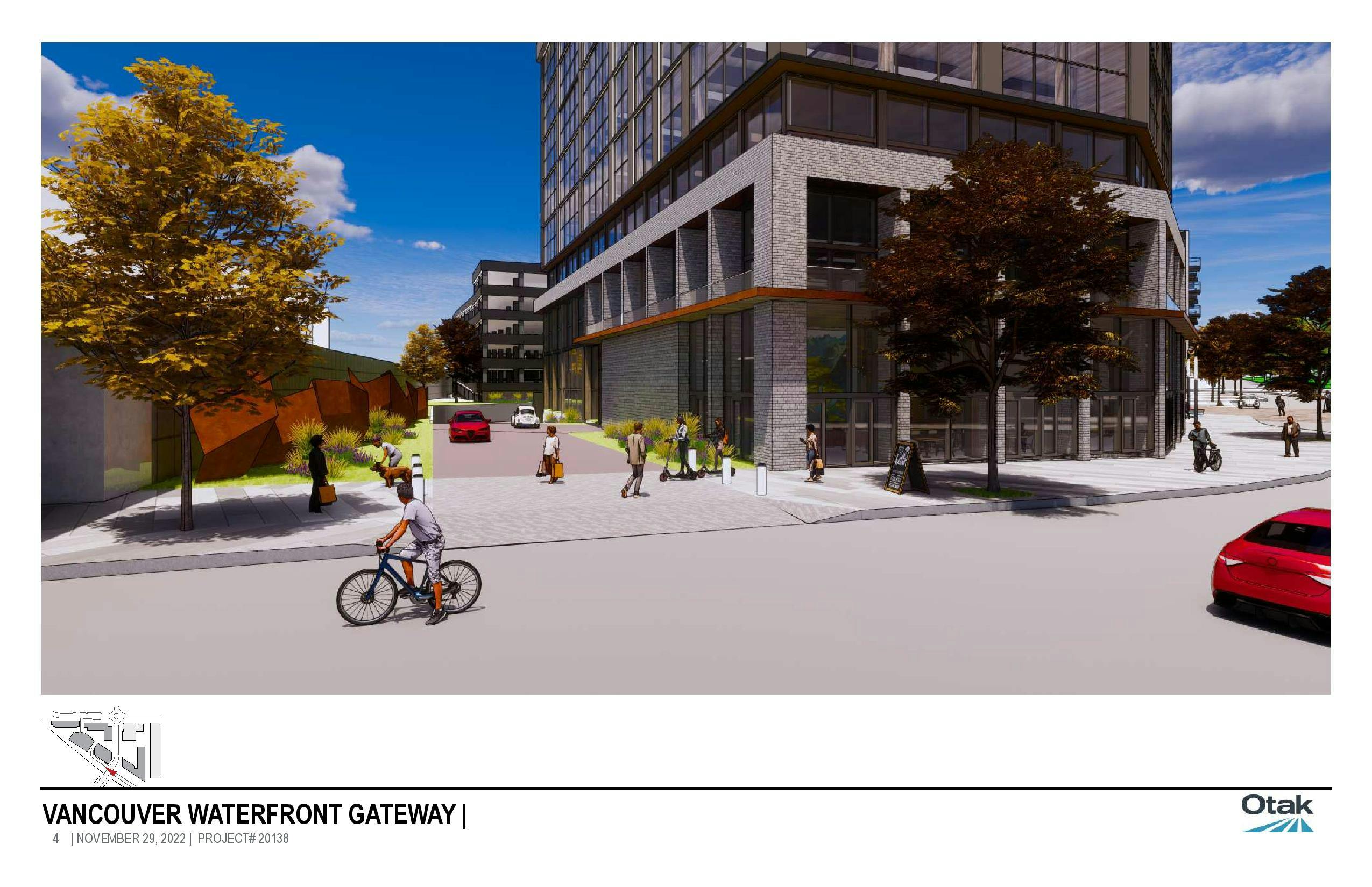 Looking West from Esther Street