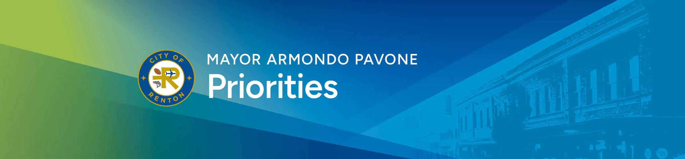 Mayor Armondo Pavone Priorities