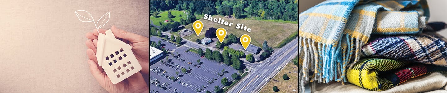 Shelter site at SW 1th Avenue and TV Highway