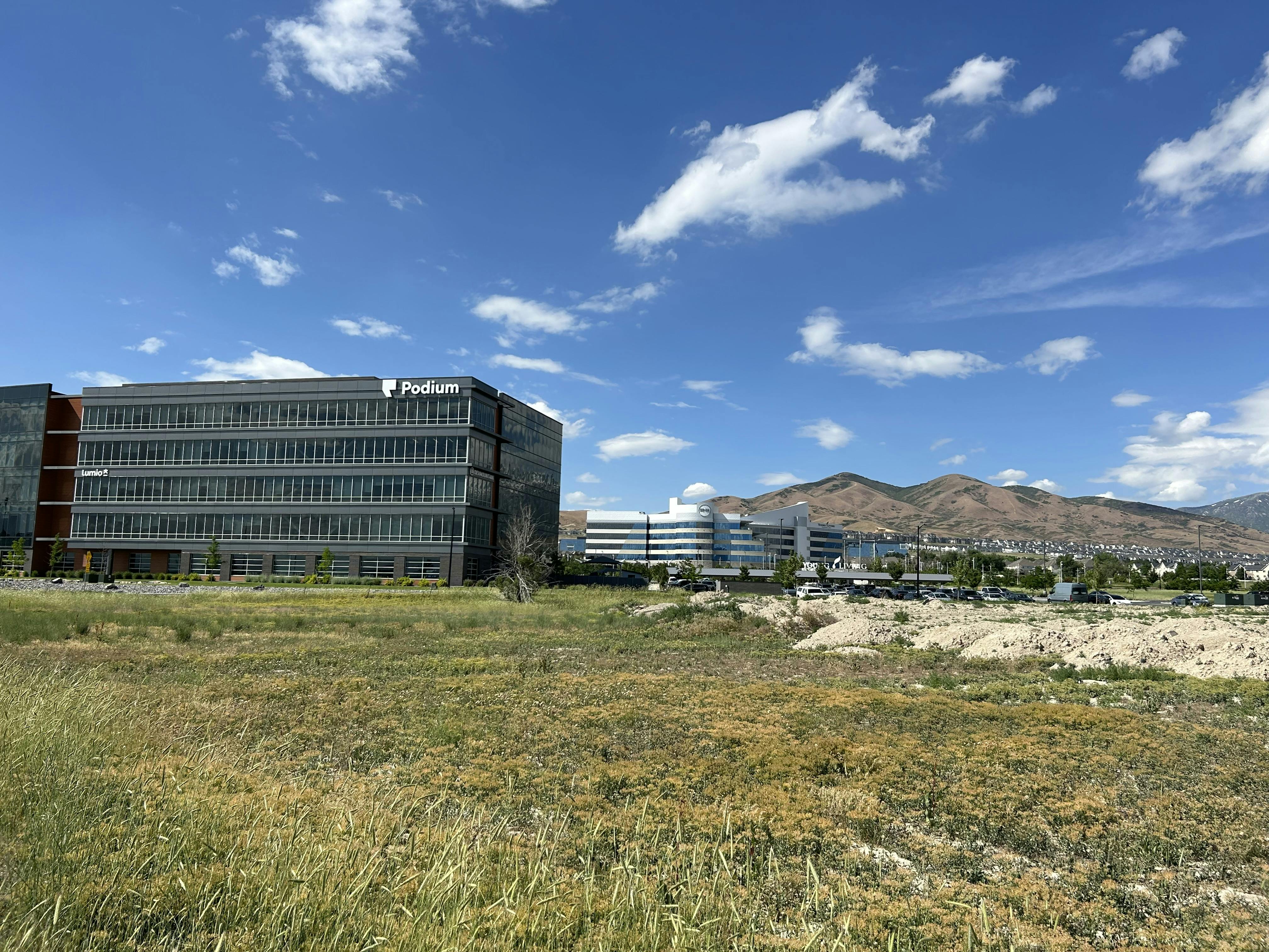 Podium and other office buildings