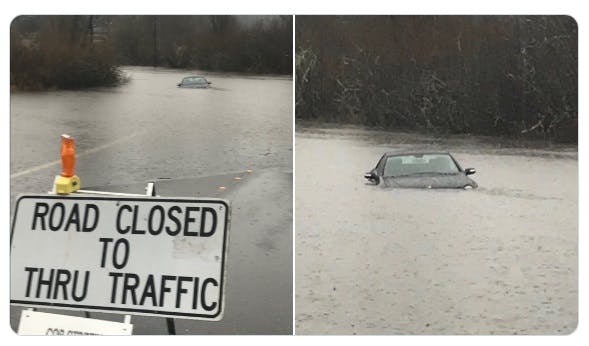 Local Flooding Can Get serious Fast (Bellevue Dec 2019)